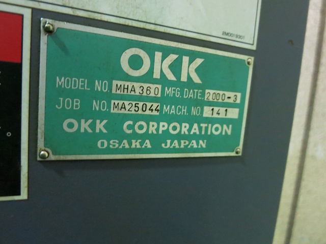 OKK MHA360 NC立フライス