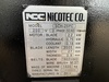 ニコテック SCH25PC 250mmバンドソー